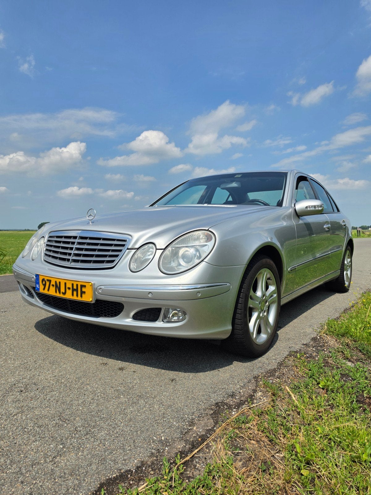 Zilvergrijs Mercedes e320, Auto's, Mercedes-Benz, Particulier, Ophalen