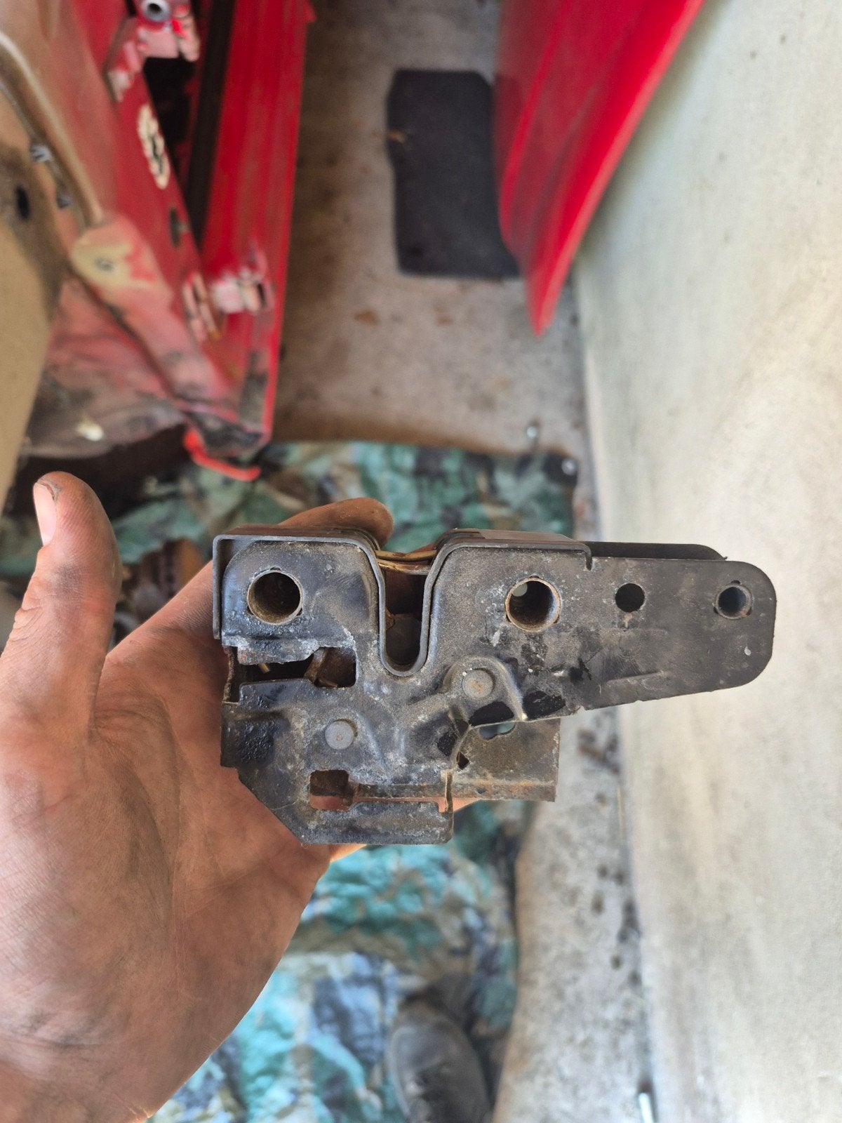 Motorkapslot Seat Ibiza 6L (2002-2008), Ophalen of Verzenden, Gebruikt, Seat