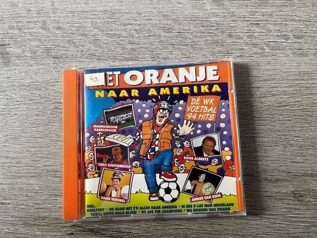 CD Met Oranje naar Amerika '94, Ophalen of Verzenden, Zo goed als nieuw, Overige genres, Verzamelalbum