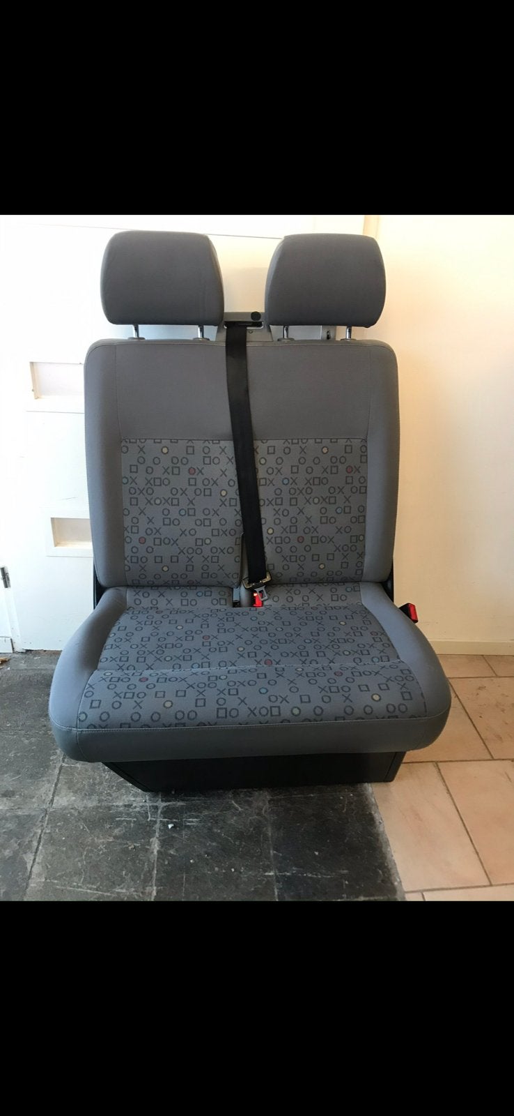 VW TRANSPORTER T5 T6 BIJRIJDERSBANK BANK BOX BEKLEDING, Auto-onderdelen, Interieur en Bekleding, Ophalen, Volkswagen