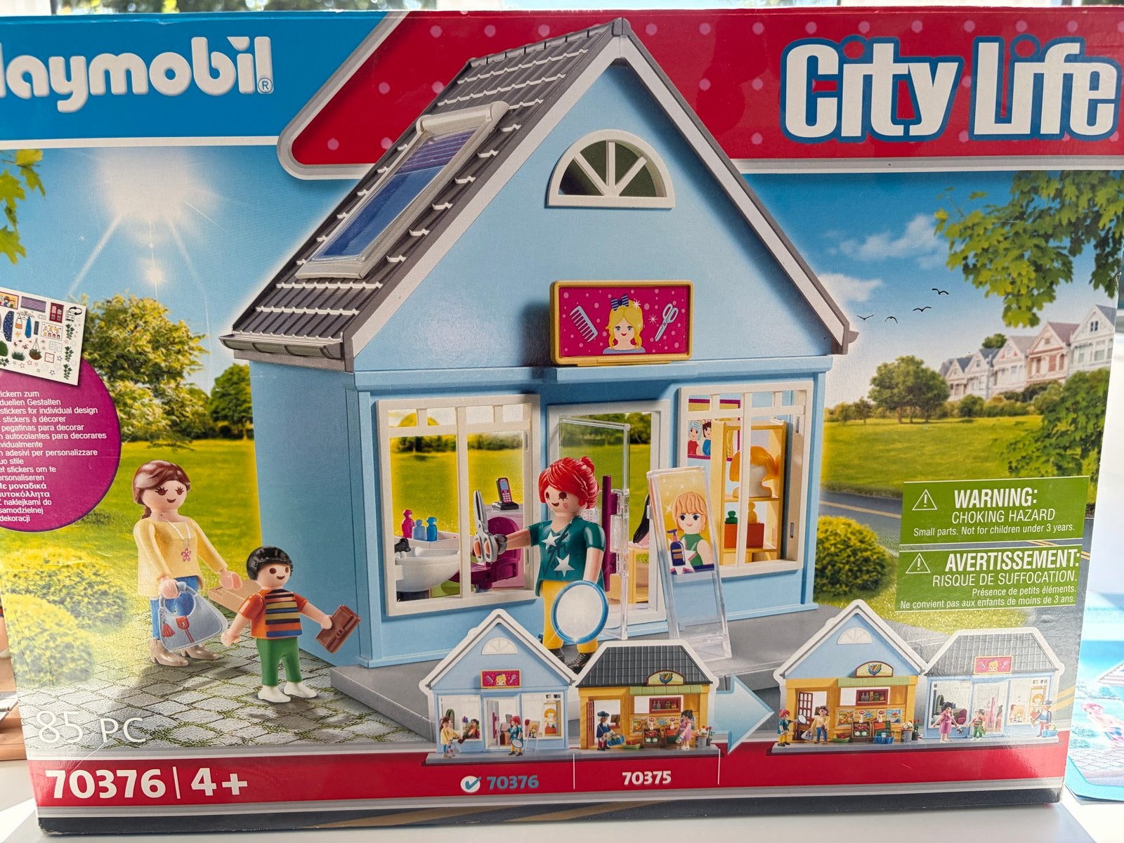 Playmobil City Life Kapsalon 70376, Ophalen, Gebruikt, Gebouw, Complete set