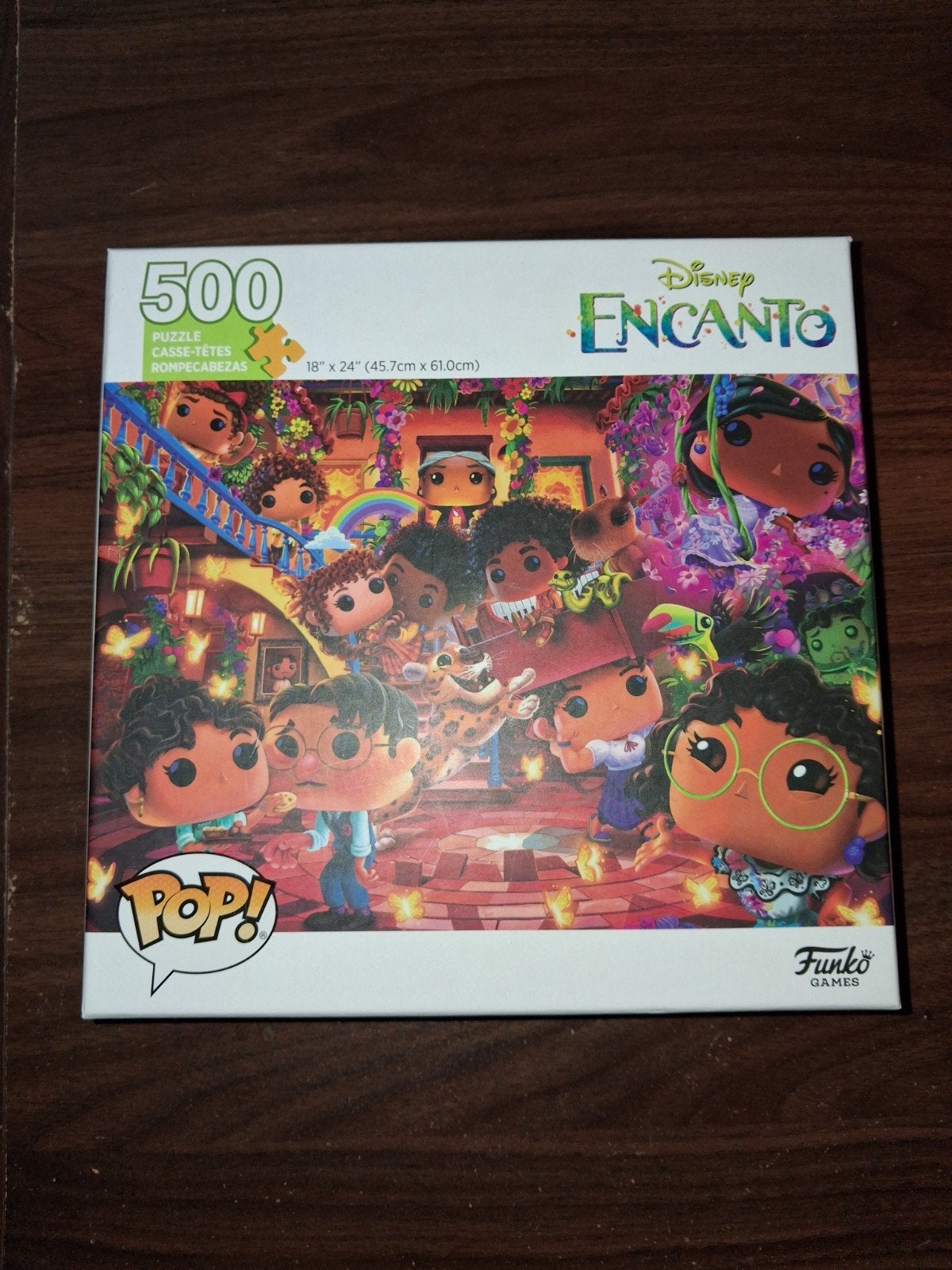 Funko Pop! Disney Encanto Puzzel - 500 Stukjes, Ophalen of Verzenden, 500 t/m 1500 stukjes, Zo goed als nieuw, Legpuzzel