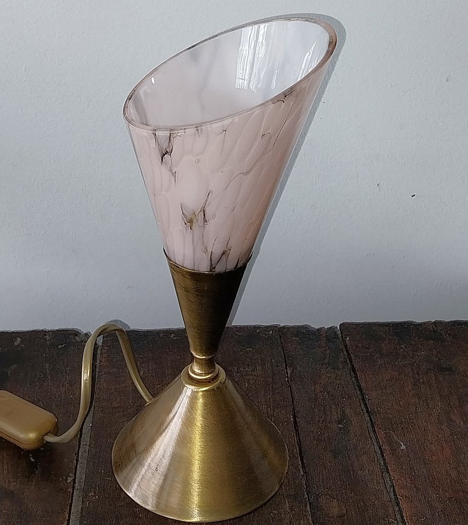 Vintage Kelklamp / Fakkellamp, jaren 50-60., Gebruikt, Vintage, Ophalen of Verzenden, Sfeerlamp