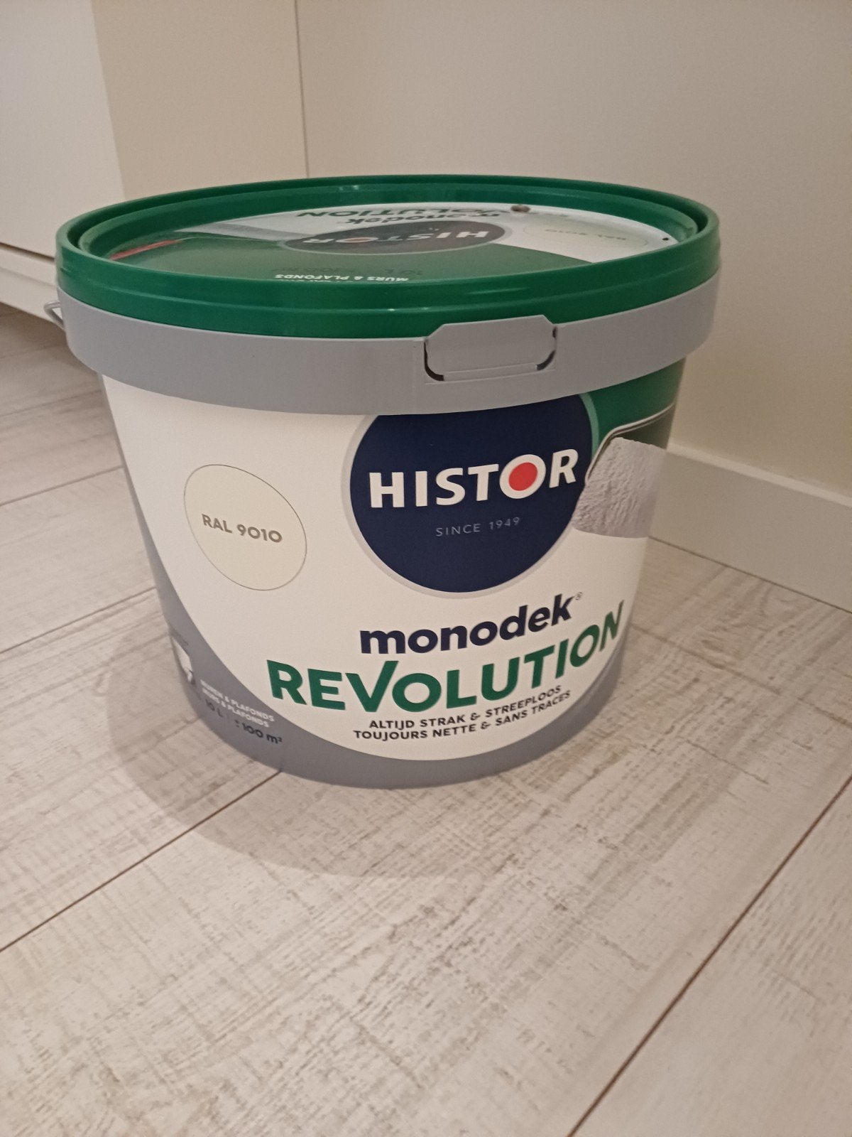 Histor revolution muurverf Ral 9010, Ophalen, Nieuw, Wit