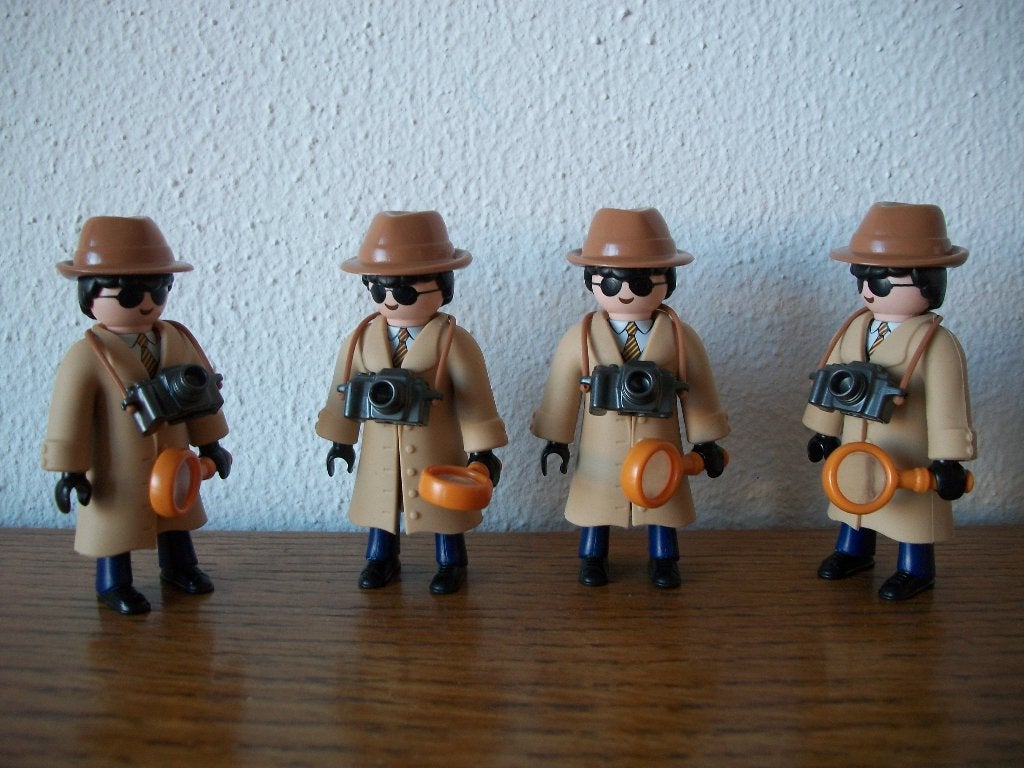 Detective uit Figures serie 26 / poppetjes / figuren, Ophalen of Verzenden, Nieuw, Complete set, Figuren