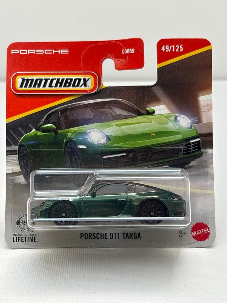 Matchbox Porsche 911 Targa - Nieuw in verpakking, Auto, Nieuw, Ophalen of Verzenden, Mattel