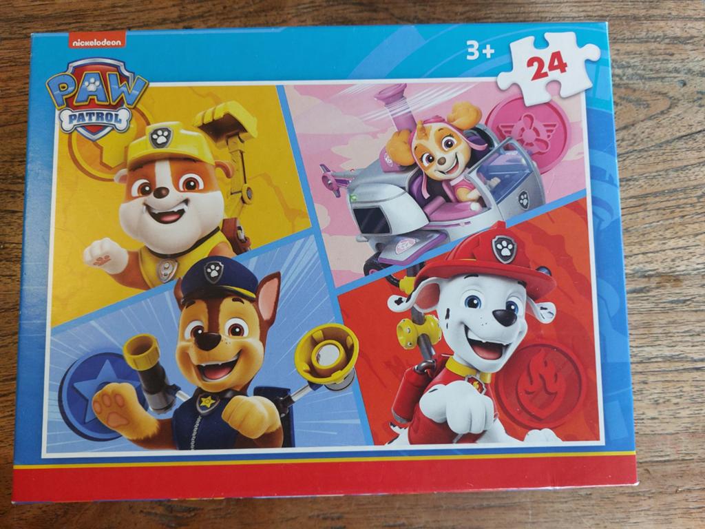 Paw Patrol puzzel 24 stukjes, Ophalen, 10 tot 50 stukjes, Gebruikt, 2 tot 4 jaar
