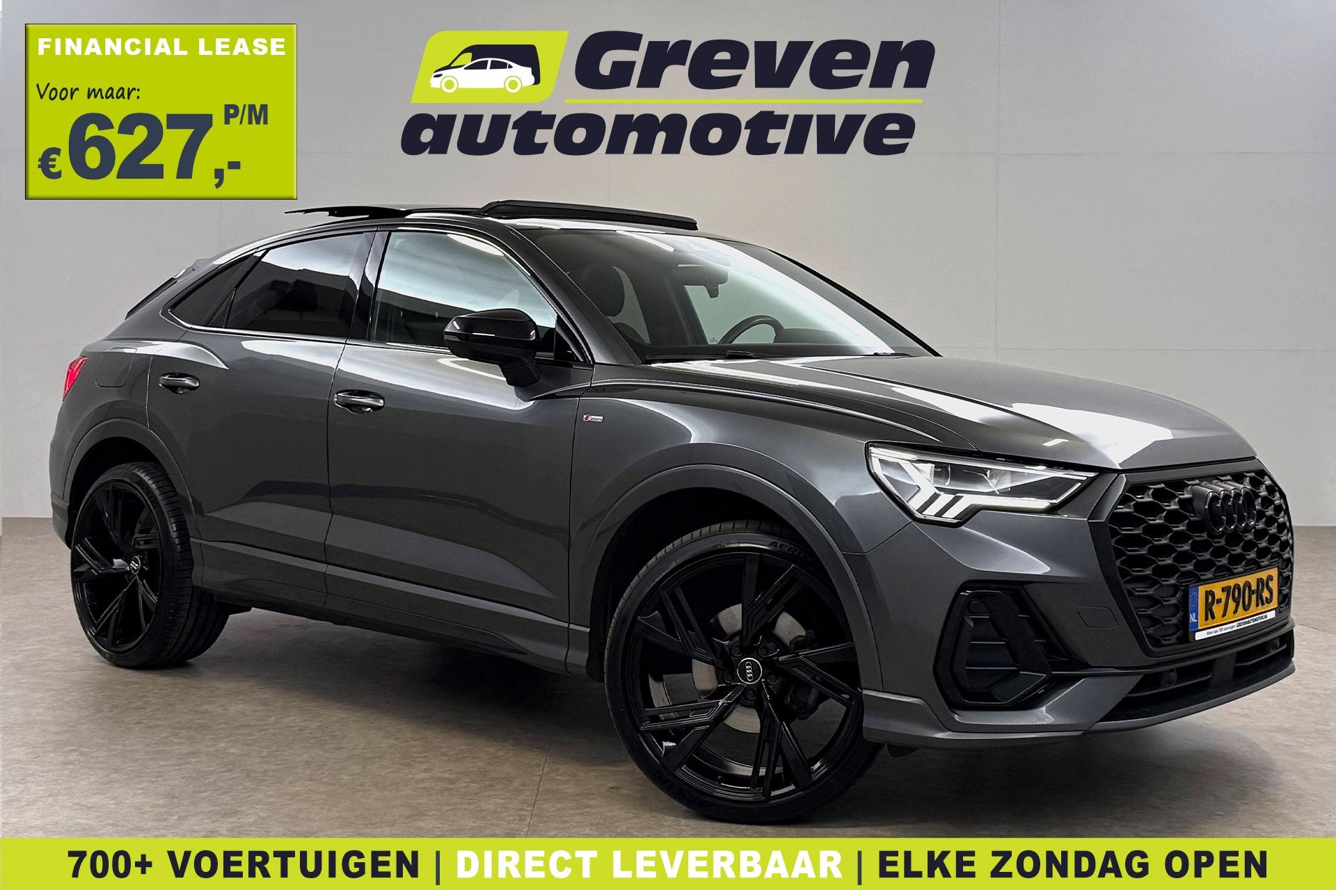 Audi Q3 Sportback 35 TFSI S-Line Black Optic | Pano | Sfeer, Auto's, Audi, Euro 6, 4 cilinders, 1505 kg, Bedrijf