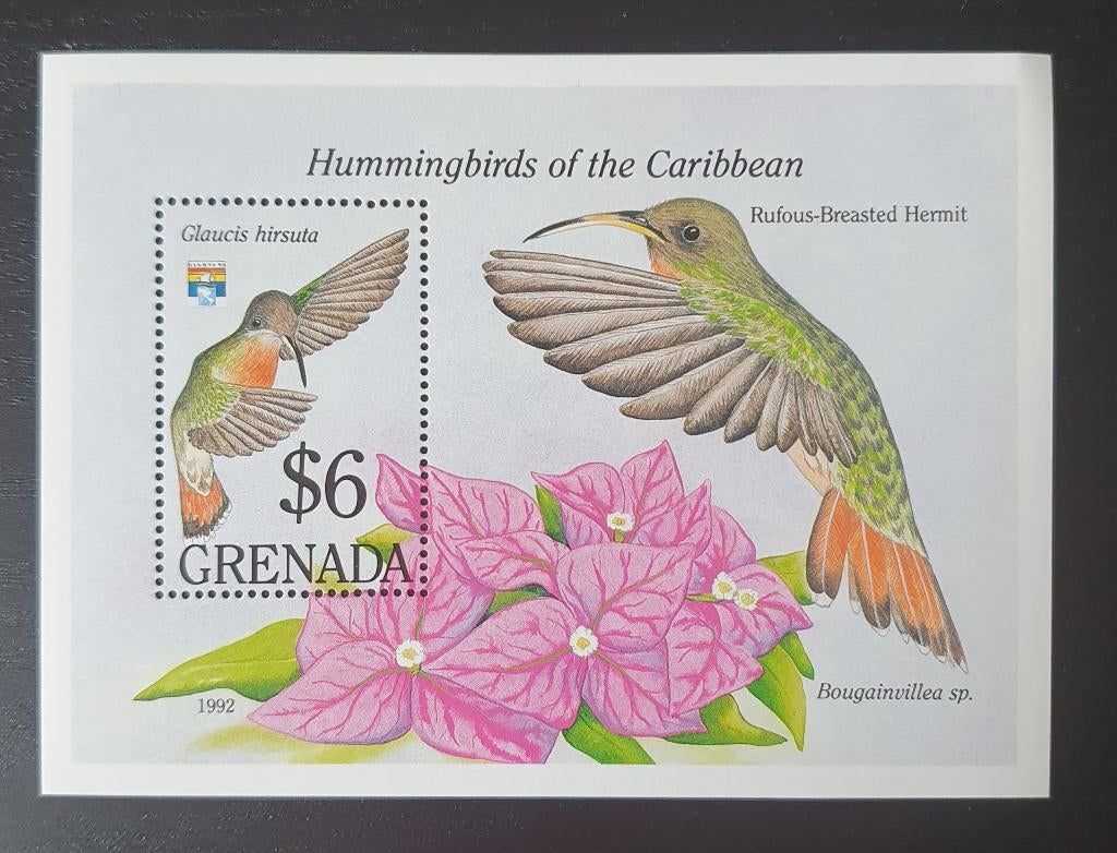 Grenada 1992 Vogels Michel blok 306 postfris, Verzenden, Postfris, Dier of Natuur