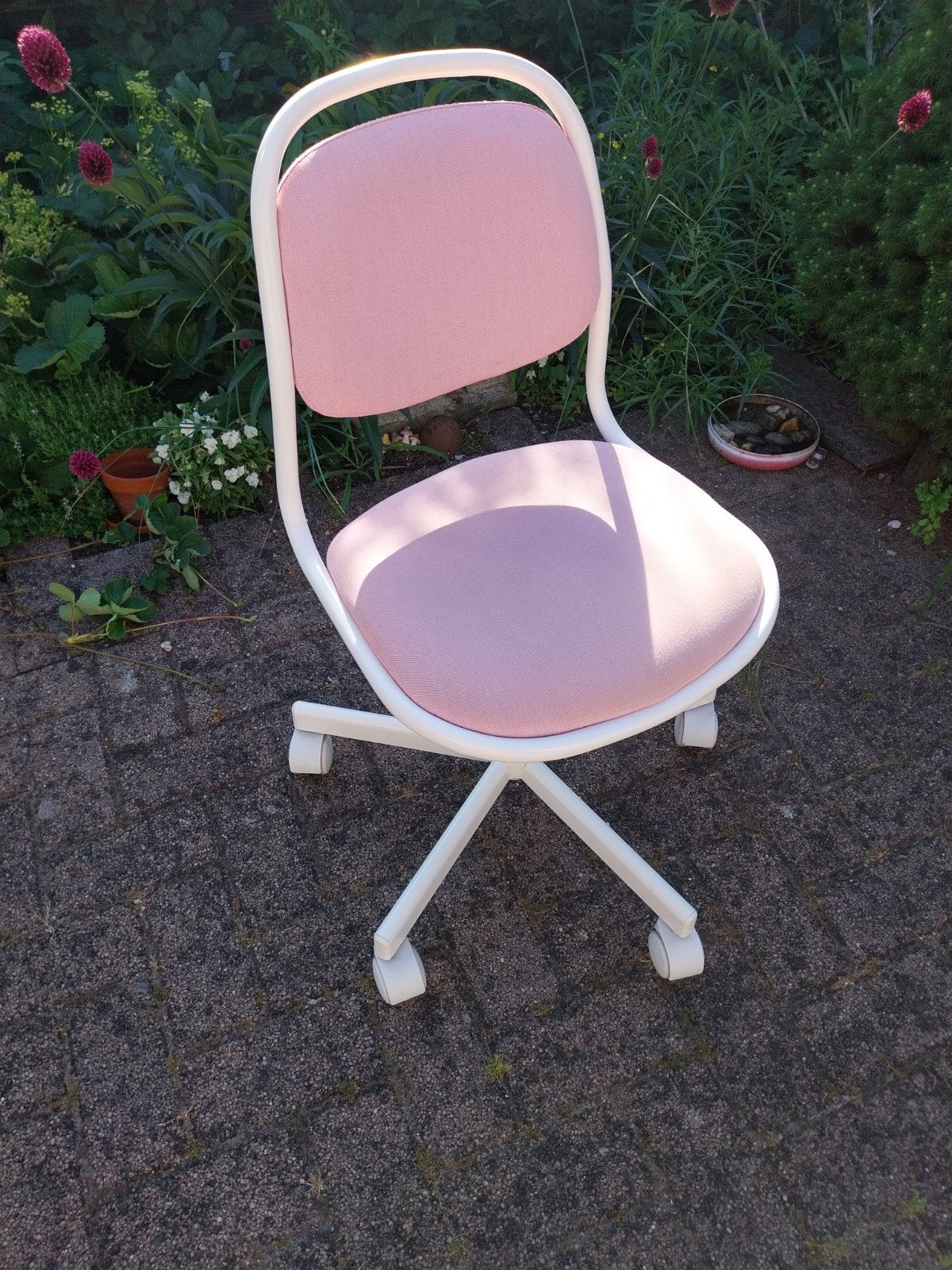 Roze kinder bureaustoel Ikea, Ophalen, Zo goed als nieuw, Stoel(en)