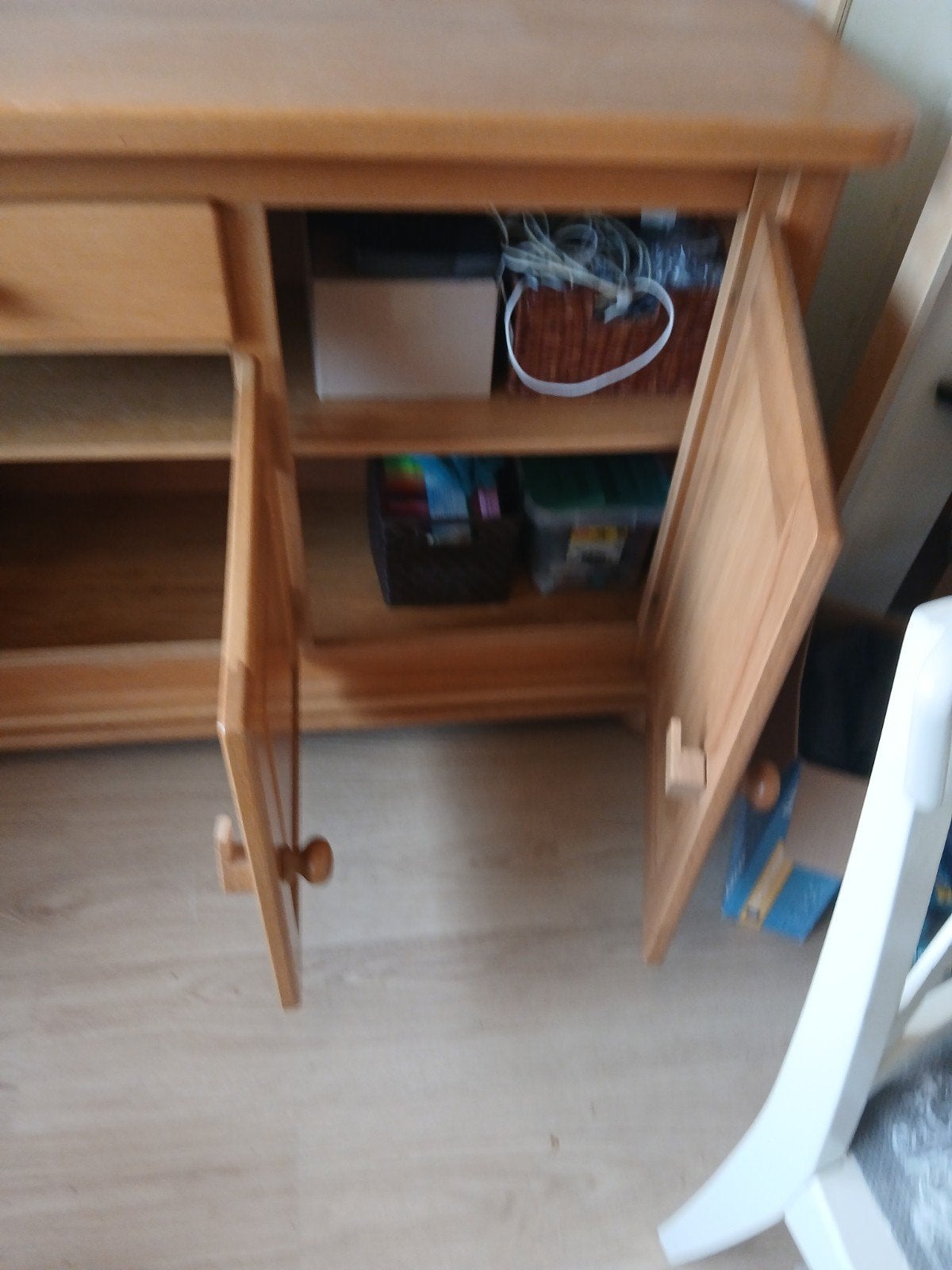 Grenen dressoir met lades en deuren, Huis en Inrichting, Gebruikt, 150 tot 200 cm, Met lade(s), Ophalen of Verzenden