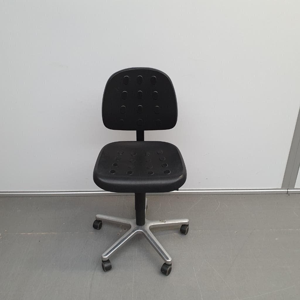 Labkoo medische werkstoelen stoelen - PU kunststof zwart, Ophalen of Verzenden, Gebruikt, Zwart