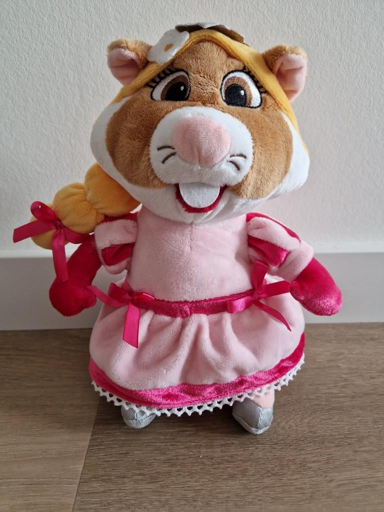 Knuffel AH hamster Rapunzel Assepoester Albert Heijn K7137, Ophalen of Verzenden, Zo goed als nieuw, Overige typen