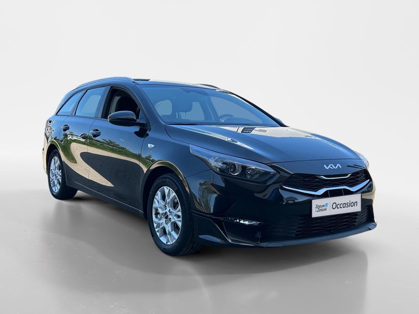 Kia Ceed Sportswagon 1.0 T-GDi ComfortLine | Navigatie | App, Gebruikt, Zwart, Origineel Nederlands, Handgeschakeld