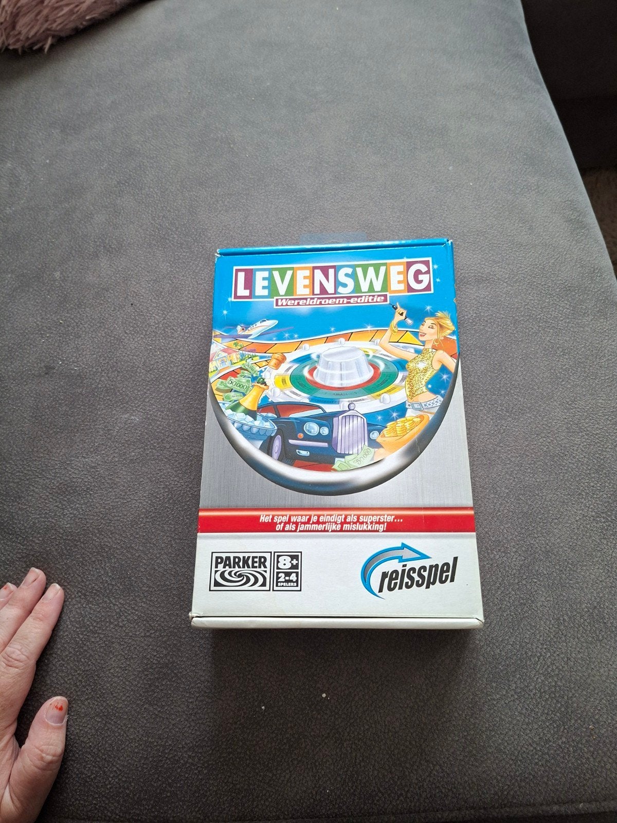 Levensweg Wereldroem-editie Reisspel - Nieuw, Parker, Nieuw, Ophalen of Verzenden, Een of twee spelers