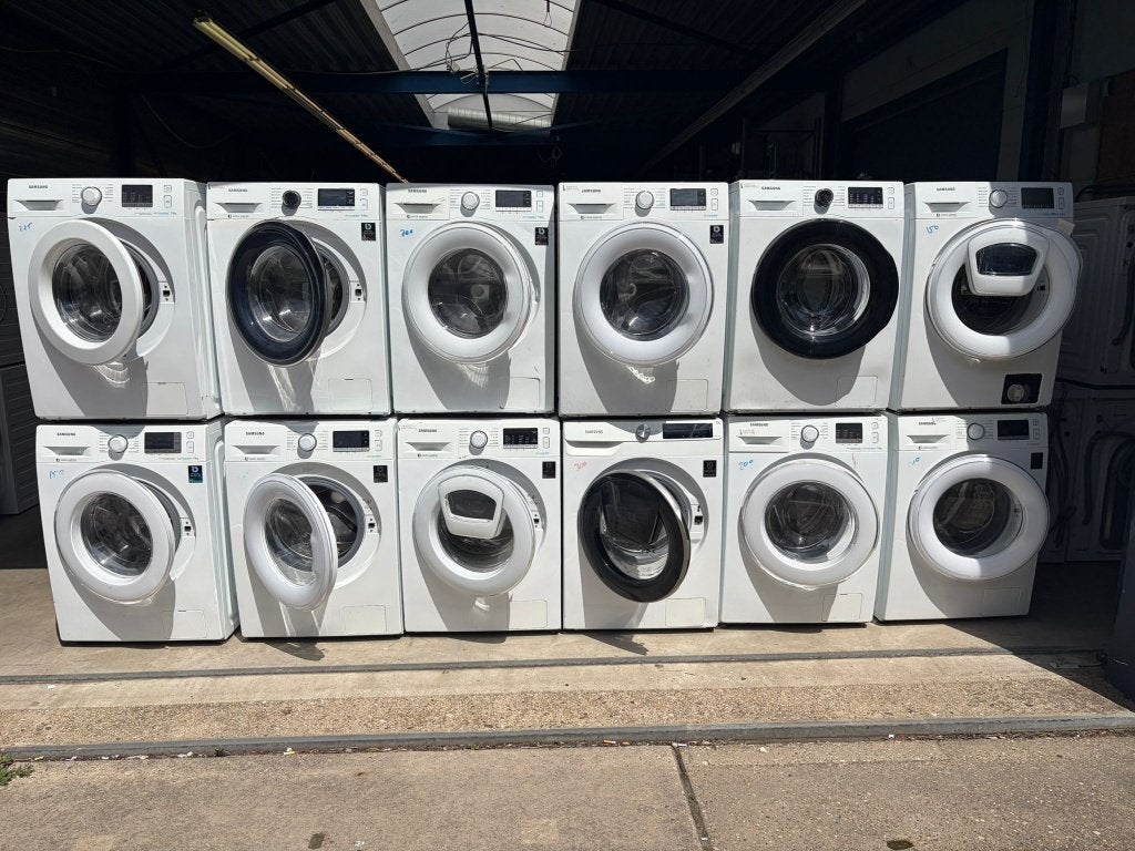 Grote voorraad Samsung wasmachines, Witgoed en Apparatuur, Wasmachines, 1200 tot 1600 toeren, Gebruikt, Energieklasse A of zuiniger