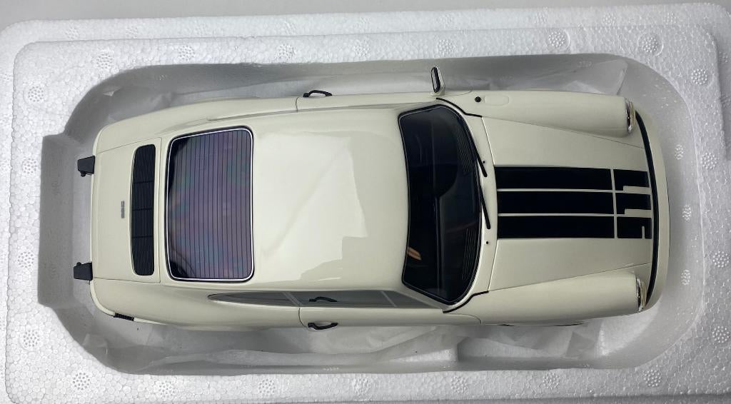 JSN Schuco Pro18 1:18 Porsche 911 coupé (1977), wit, resin, Overige merken, -, Nieuw, Ophalen of Verzenden