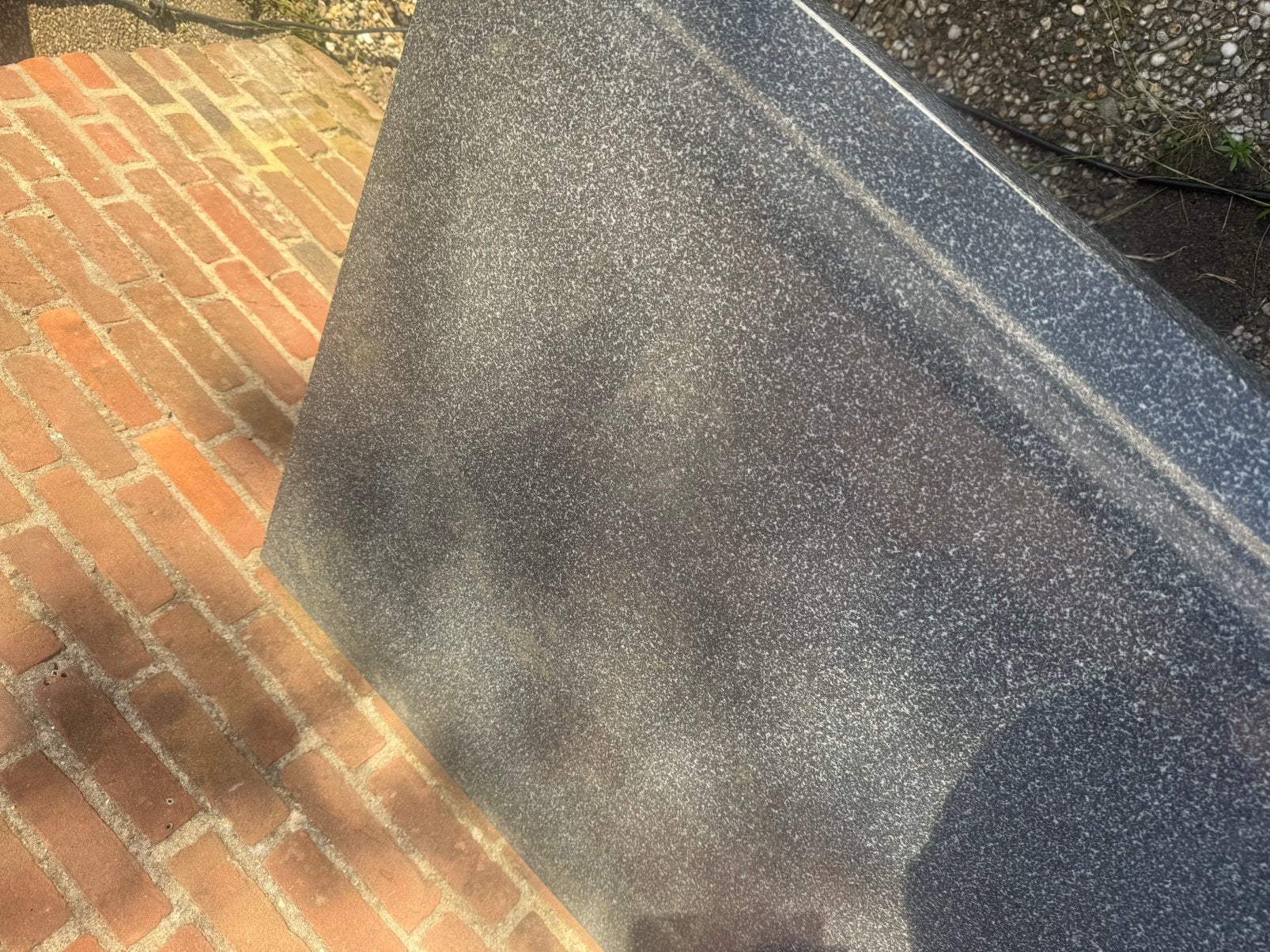 Tuin tafel composiet, Tuin en Terras, Tuintafels, Ophalen of Verzenden, Gebruikt, Rechthoekig, Overige materialen