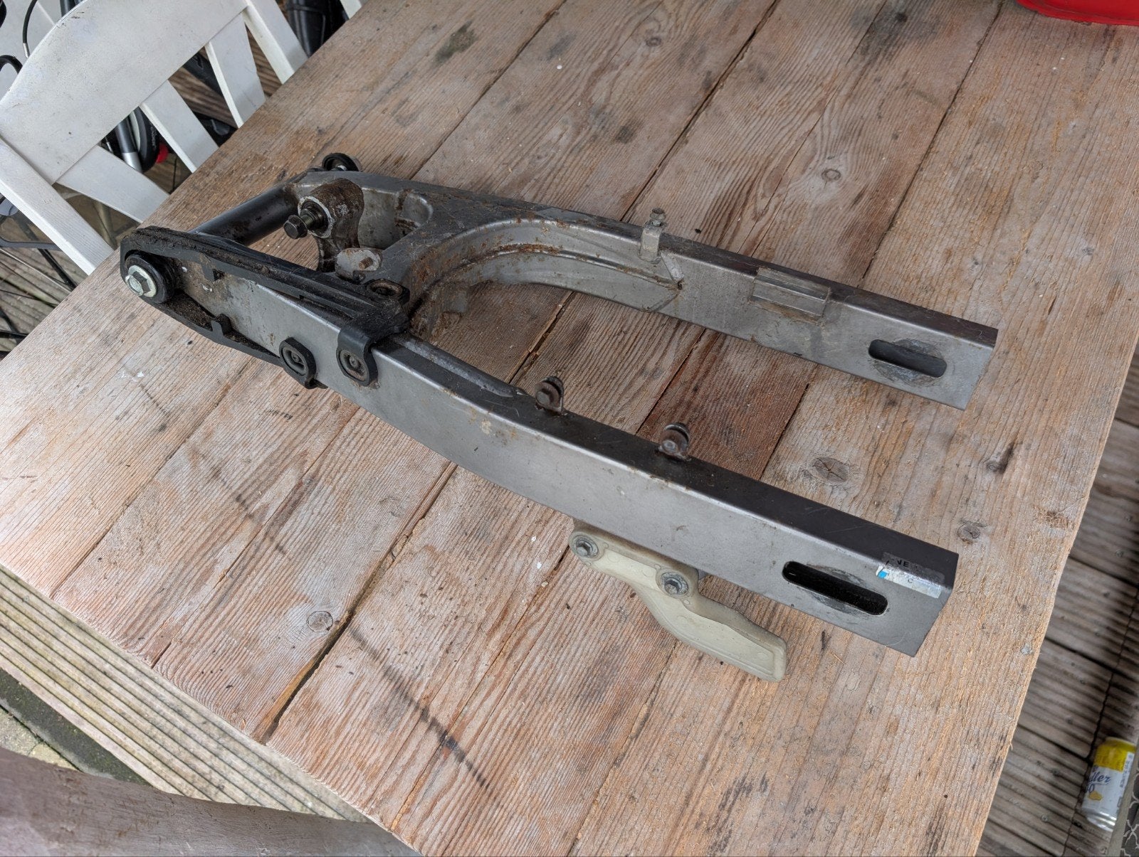 Achterbrug met linkage Honda Dominator NX650, Ophalen of Verzenden, Gebruikt