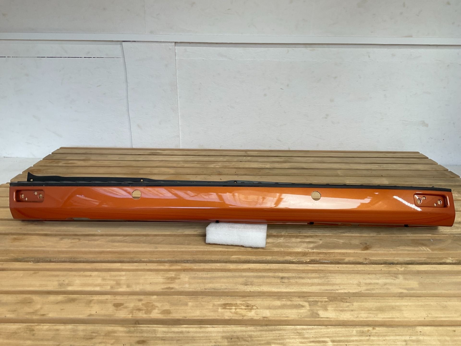 Bumper Ford Transit Custom 13-23 JK21-17E962-Pa Achterbumper, Gebruikt, Info@ford.com, Ophalen of Verzenden, Ford