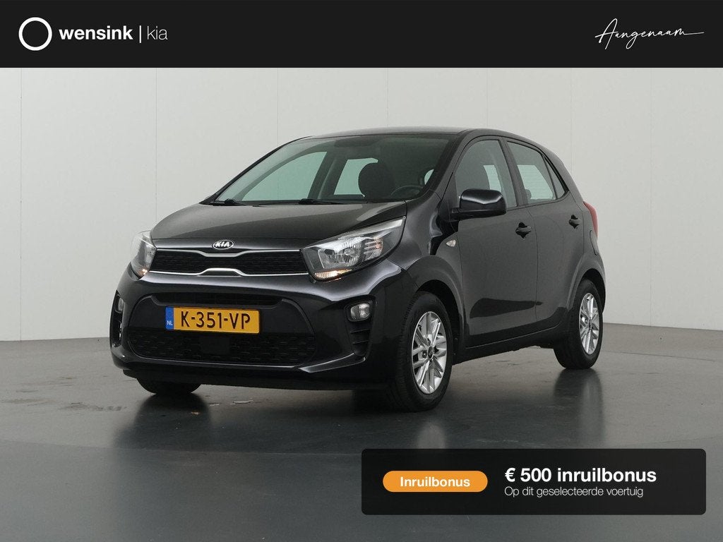 Kia Picanto 1.0 DPi DynamicLine | Apple Carplay/Android Auto, Auto's, Kia, Voorwielaandrijving, Stof, Gebruikt, 4 stoelen