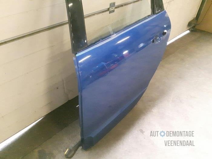 Portier 4Deurs links-achter van een Renault Grand Scenic (TE, Gebruikt, -, -, Ophalen of Verzenden