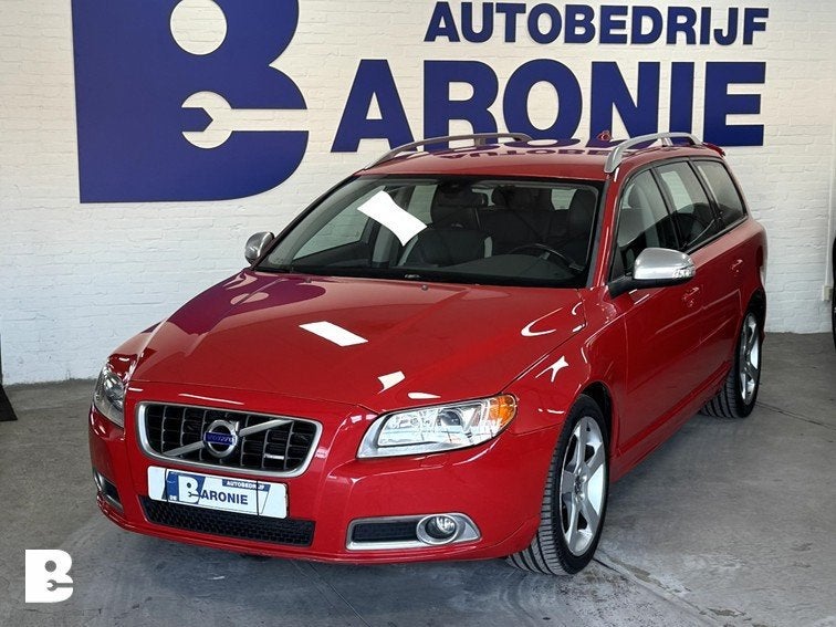 Volvo V70 2.0T R-Edition automaat, Auto's, Euro 5, Zwart, 4 cilinders, 203 pk