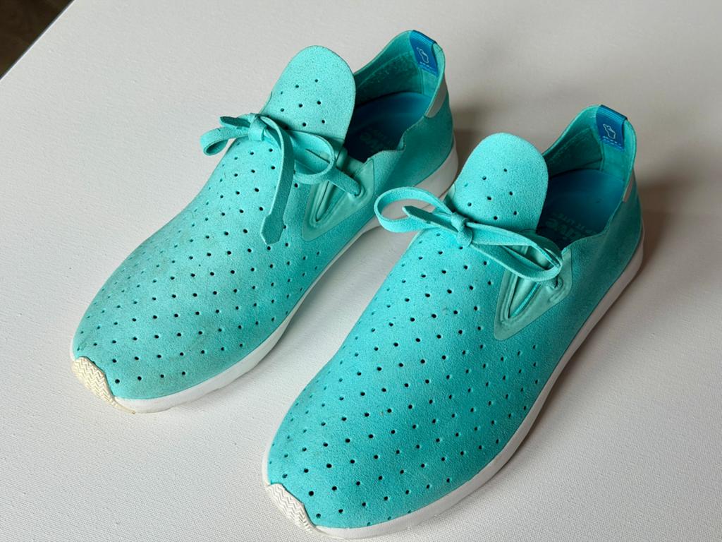 Native schoenen mint groen – maat 41 – licht & comfortabel, Ophalen of Verzenden, Zo goed als nieuw, Overige kleuren