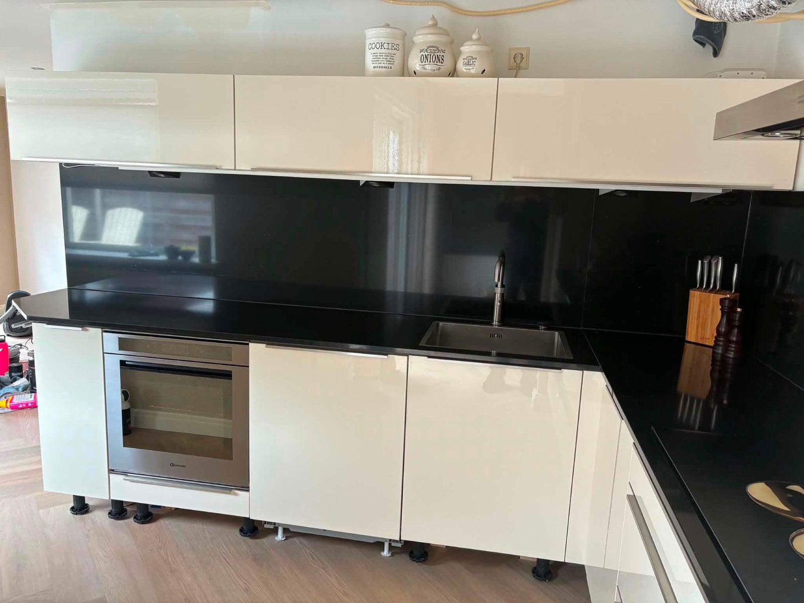 Nette Keuken aangeboden., Ophalen, Zo goed als nieuw, Hoekkeuken