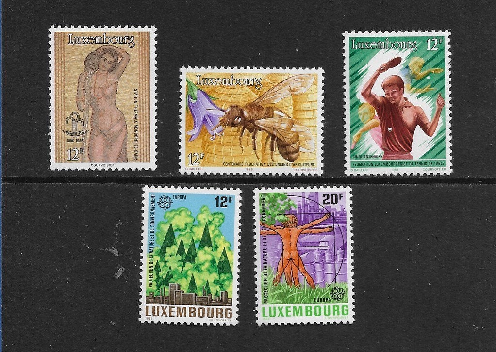 Postzegels  Luxemburg  1147/1189 + 1151/1152   PF, Ophalen of Verzenden, Luxemburg, Postfris