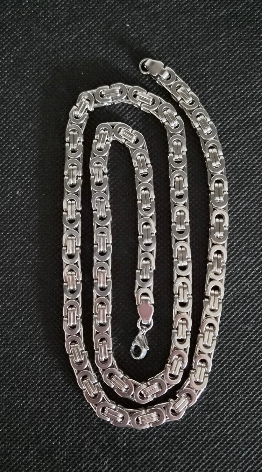 Stoere Koningsketting - 55cm, 7mm, Ophalen of Verzenden, Nieuw, Zilver