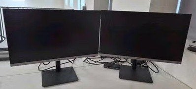 Samsung Full HD Monitor 24 inch LS24R650 - 2 voor € 100,00, Computers en Software, DisplayPort, Full HD, Zo goed als nieuw, Hoofdtelefoonaansluiting