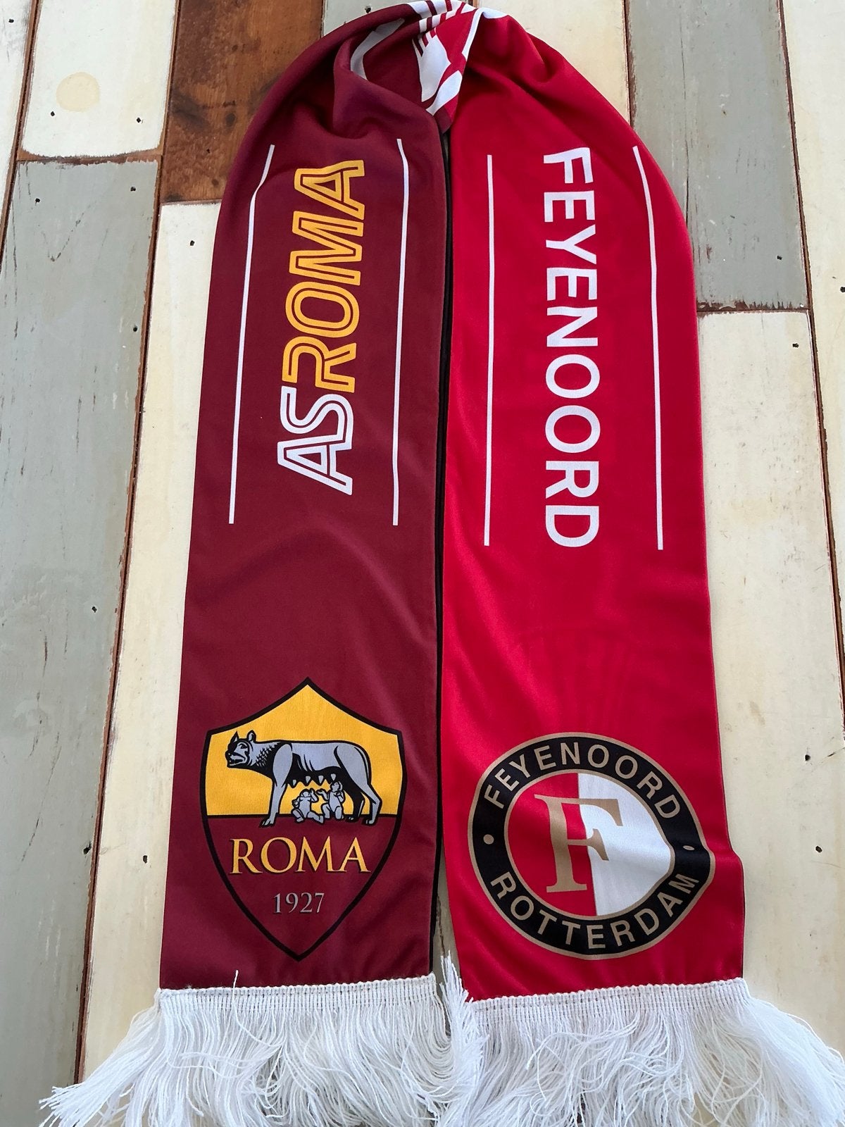 Sjaal Conference League Finale AS Roma - Feyenoord 2022, Verzenden, Nieuw, Feyenoord, Vaantje of Sjaal