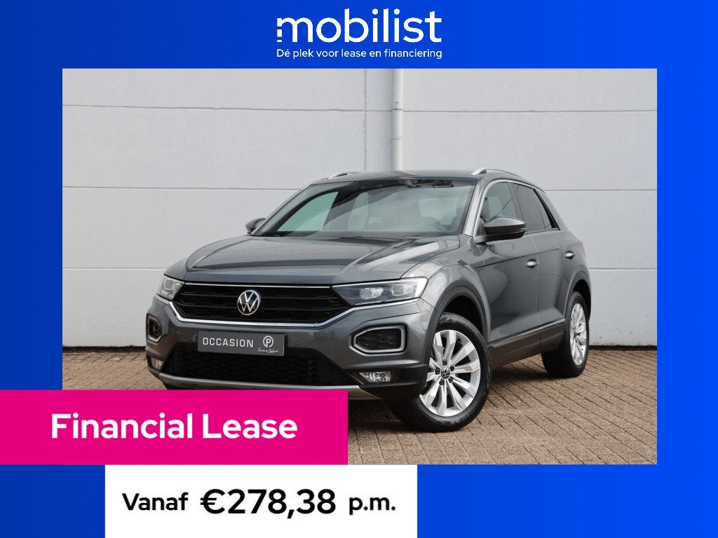 Volkswagen T-Roc 1.5 TSI Sport (bj 2021, automaat), 4 cilinders, 150 pk, Origineel Nederlands, Bedrijf