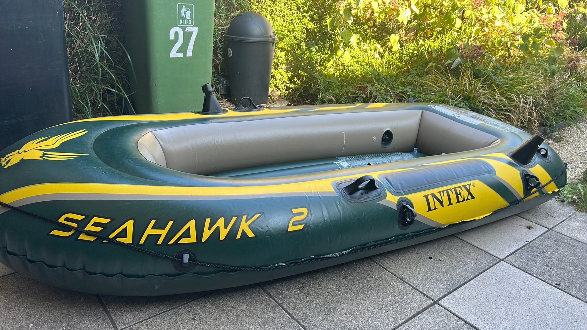 Rubberboot voor twee personen, Watersport en Boten, Kano's, Ophalen, Zo goed als nieuw, Overige typen