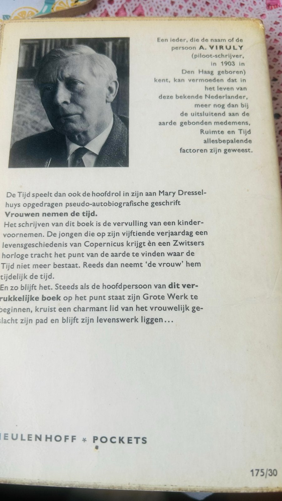 Vrouwen nemen de tijd - A. Viruly (Meulenhoff Pockets), Boeken, Ophalen of Verzenden, Gelezen, Nederland