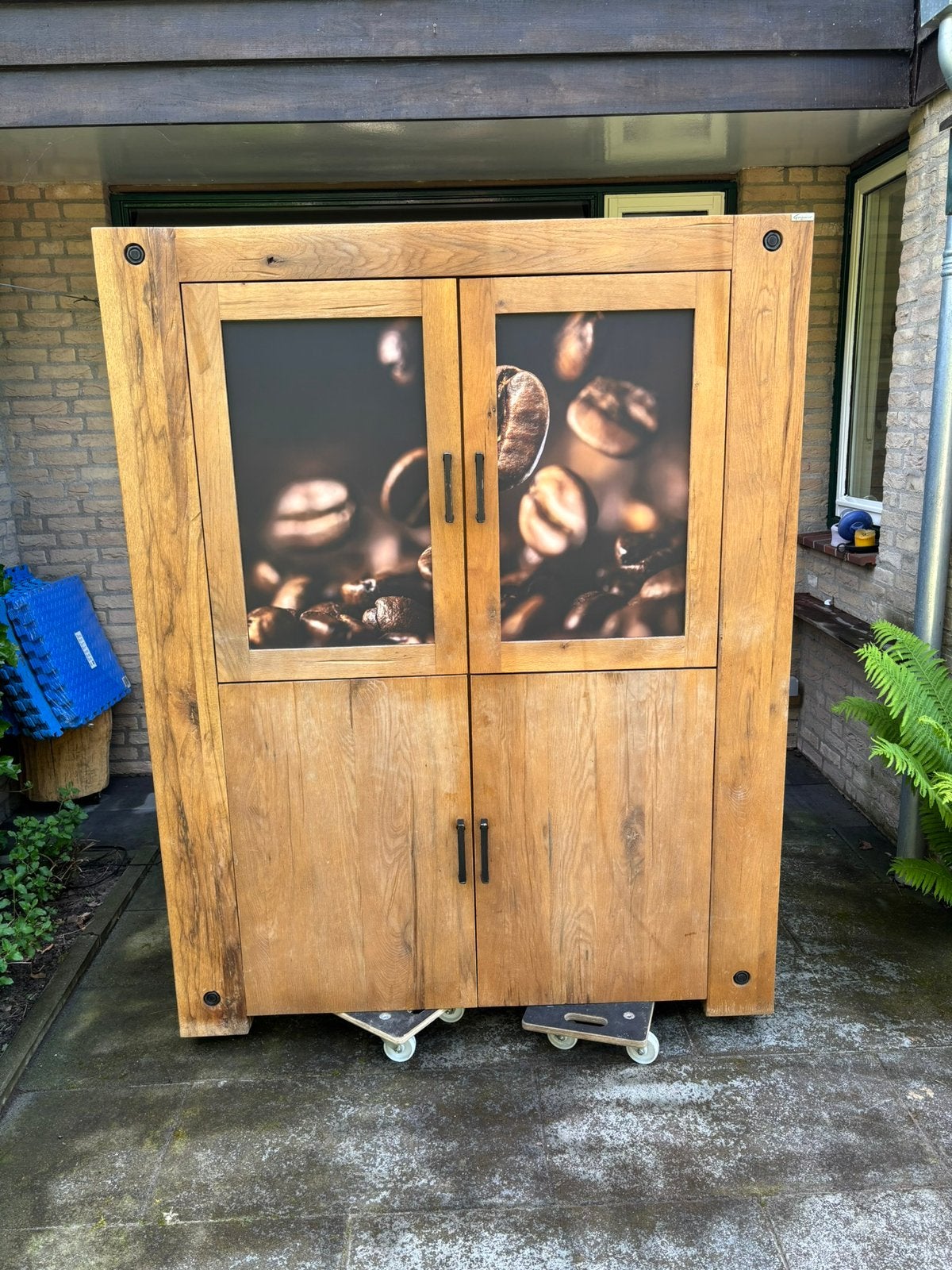 Teak kast, Huis en Inrichting, Kasten | Boekenkasten, Ophalen of Verzenden, 25 tot 50 cm, 100 tot 150 cm, 150 tot 200 cm