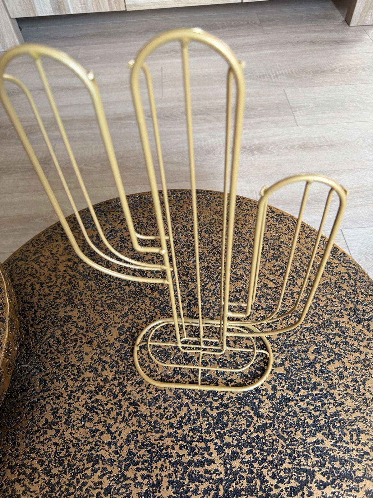 Gouden capsulehouder - Cactus design, Overige typen, Goud, Nieuw, Ophalen of Verzenden