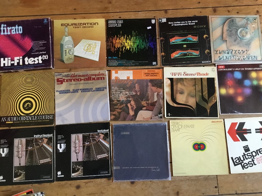 Hi-fi test records Vinyl, Ophalen of Verzenden, Gebruikt, 12 inch