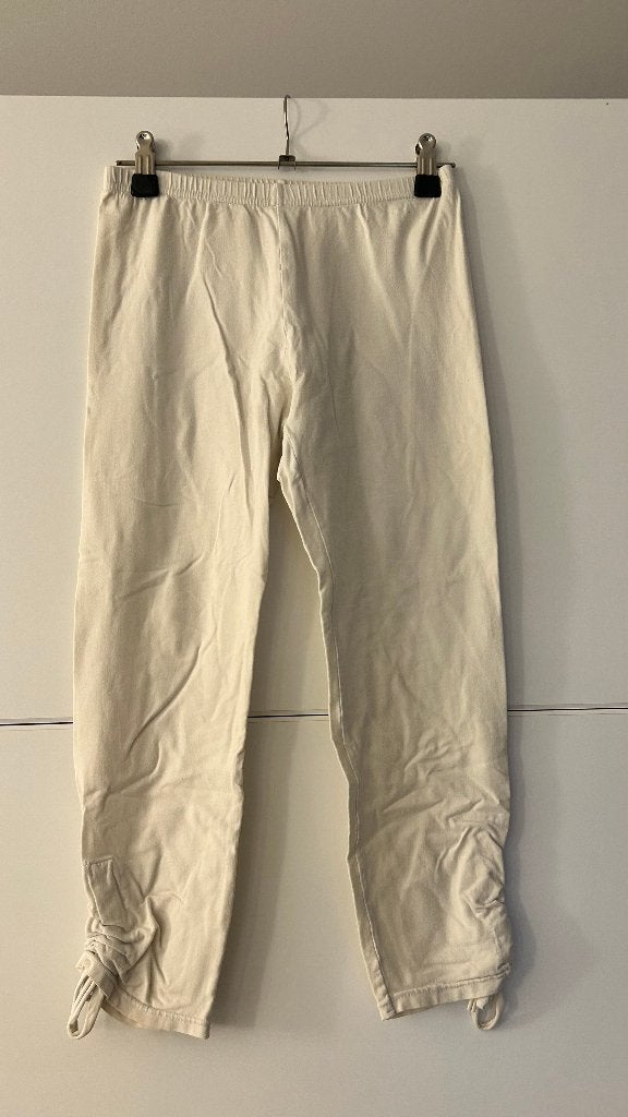 Witte legging met strop, Legging, Maat 36/38 (S), Wit, Ophalen of Verzenden