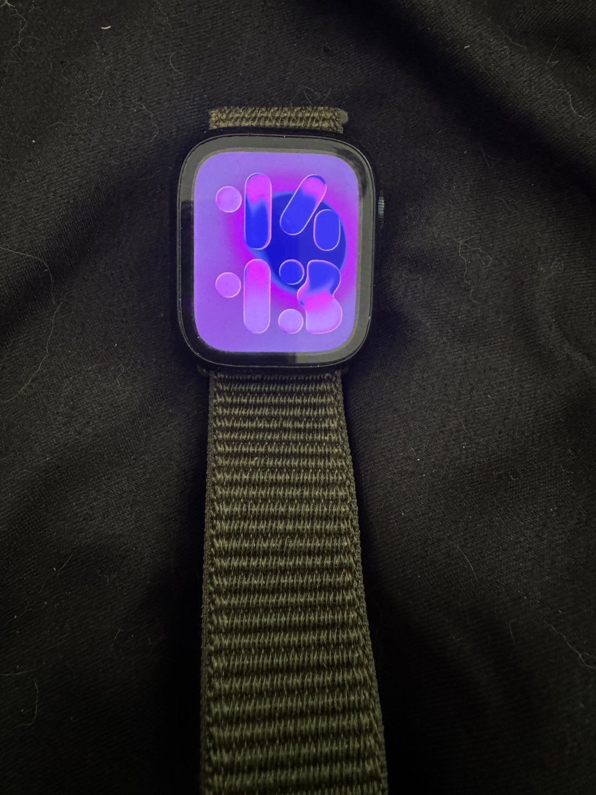 Apple Watch Series 8 41mm Midnight Aluminium Case, Ophalen, Hartslag, Zwart, IOS