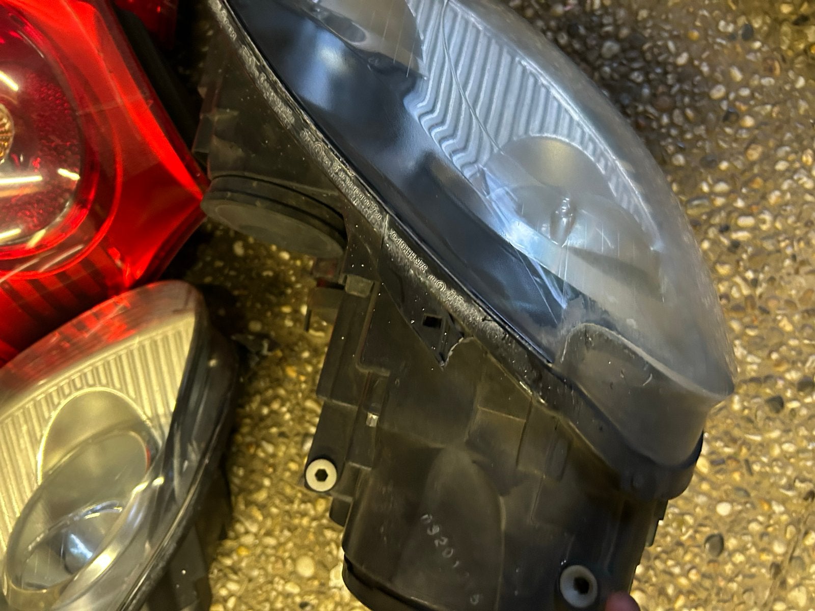 Golf 5 GTI koplampen met schade, Auto-onderdelen, Verlichting, Ophalen, Gebruikt, Volkswagen