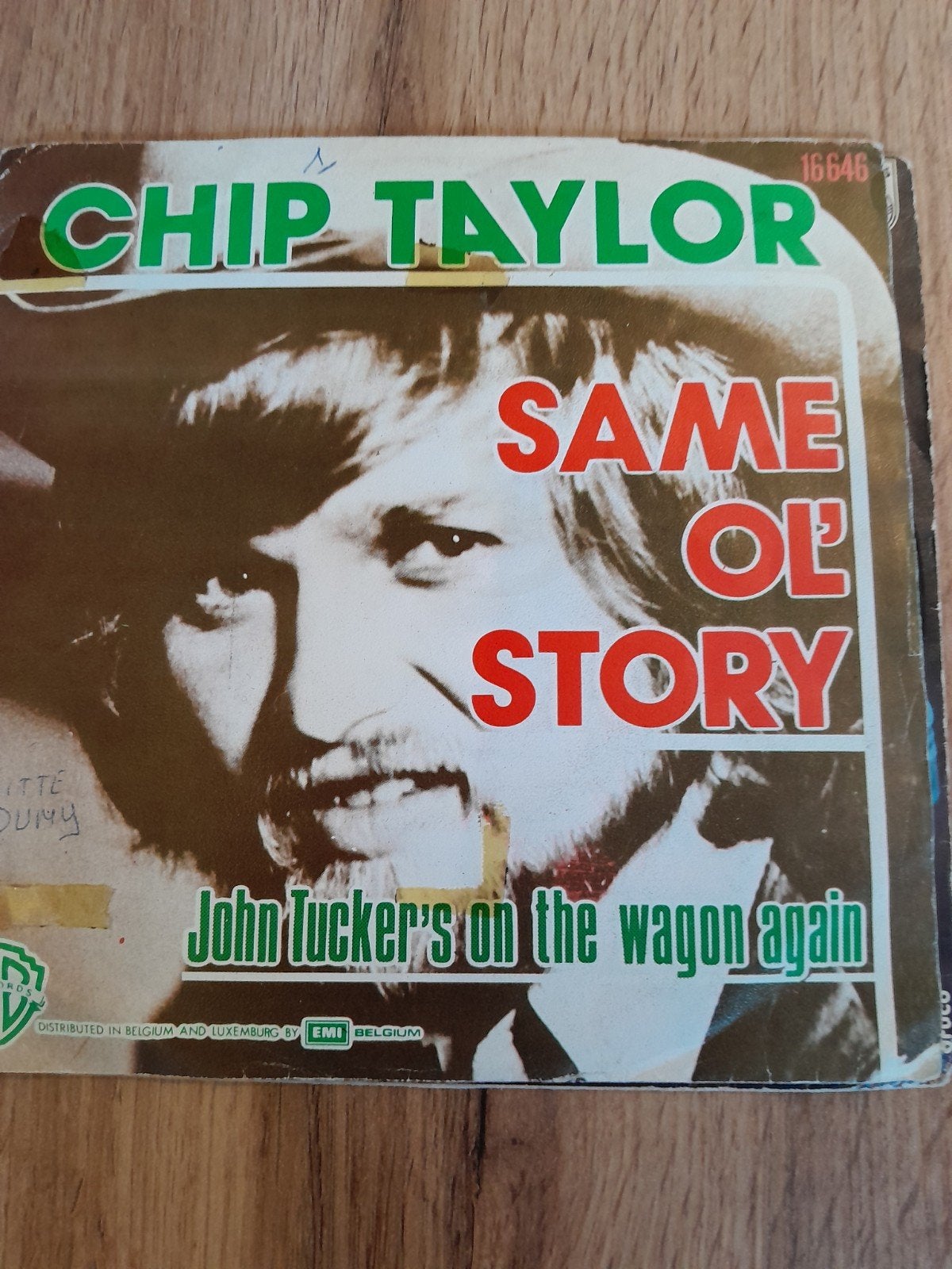 chip taylor 7 inch same ol story, Cd's en Dvd's, Ophalen of Verzenden, Zo goed als nieuw, Pop