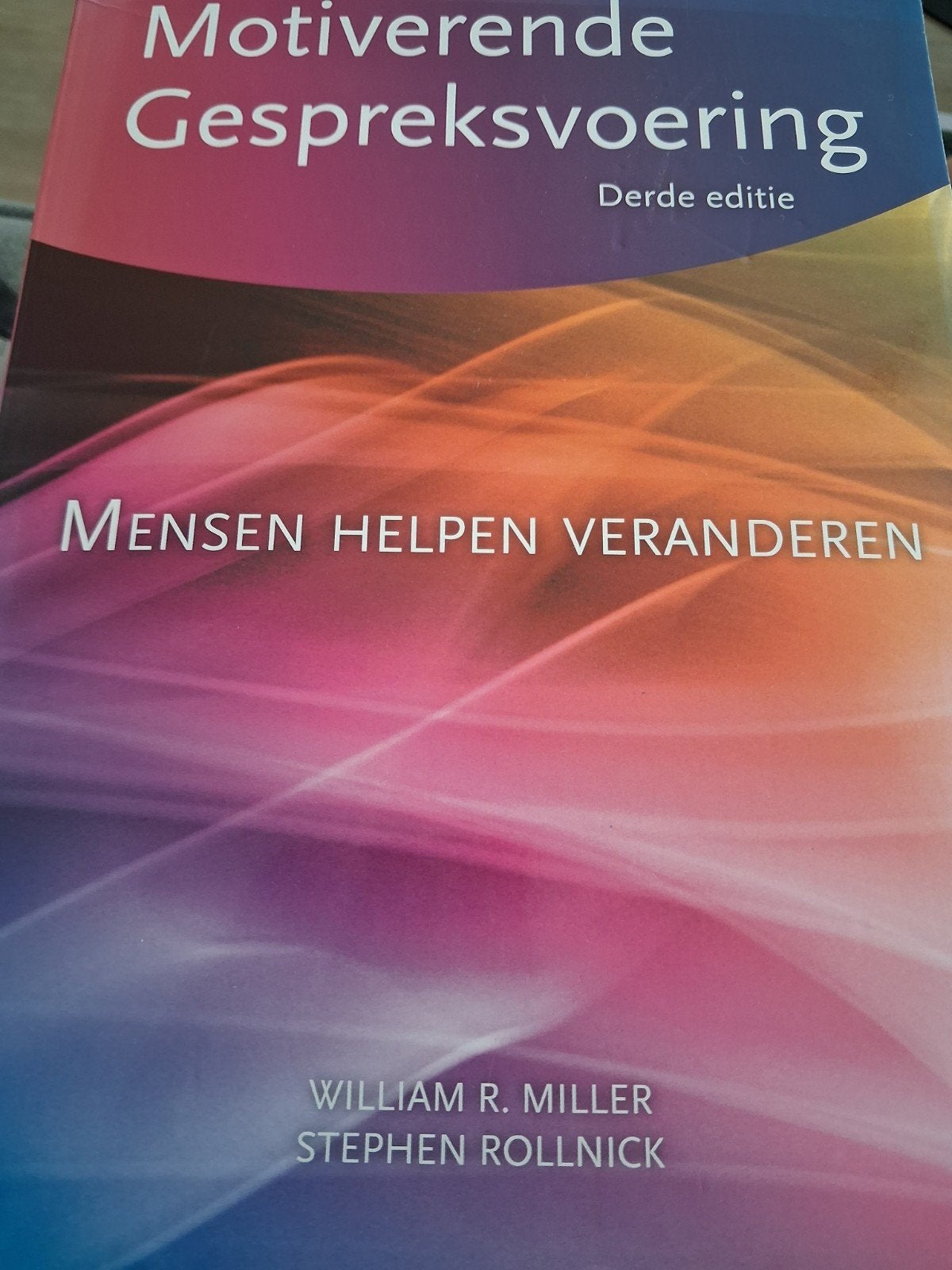 Motiverende Gespreksvoering - Mensen Helpen Veranderen, Zo goed als nieuw, William R. Miller, Stephen Rollnick, Gamma, HBO