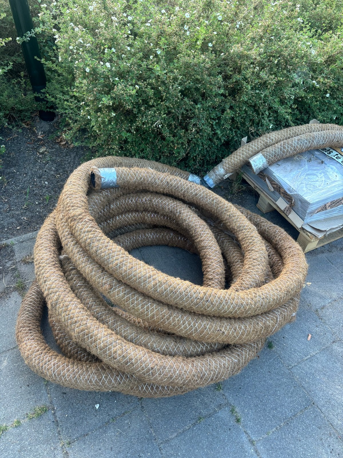 Drainage buis 22,5 meter, Ophalen of Verzenden, Gebruikt, Overige typen