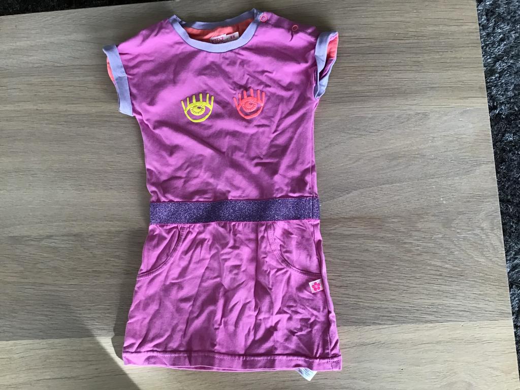 Kidz Art jurkje maat 86, Ophalen of Verzenden, Zo goed als nieuw, Meisje, Jurkje of Rokje