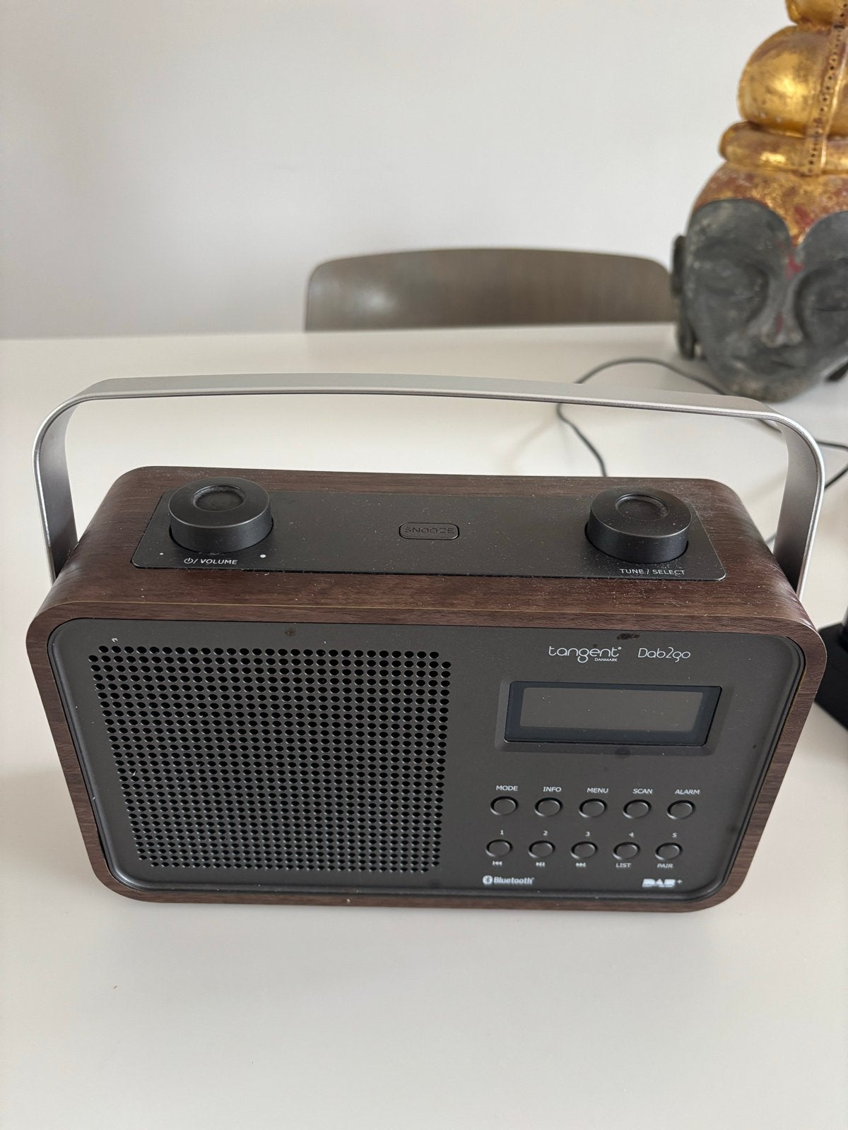 Tangent DAB2GO BT Radio - DAB+/FM met Bluetooth, Ophalen, Zo goed als nieuw, Radio