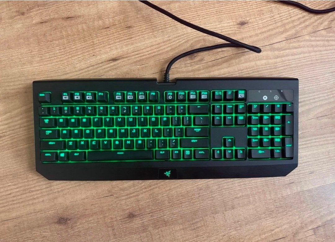 Razer BlackWidow Ultimate | mechanisch toetsenbord (groen), Ophalen of Verzenden, Zo goed als nieuw