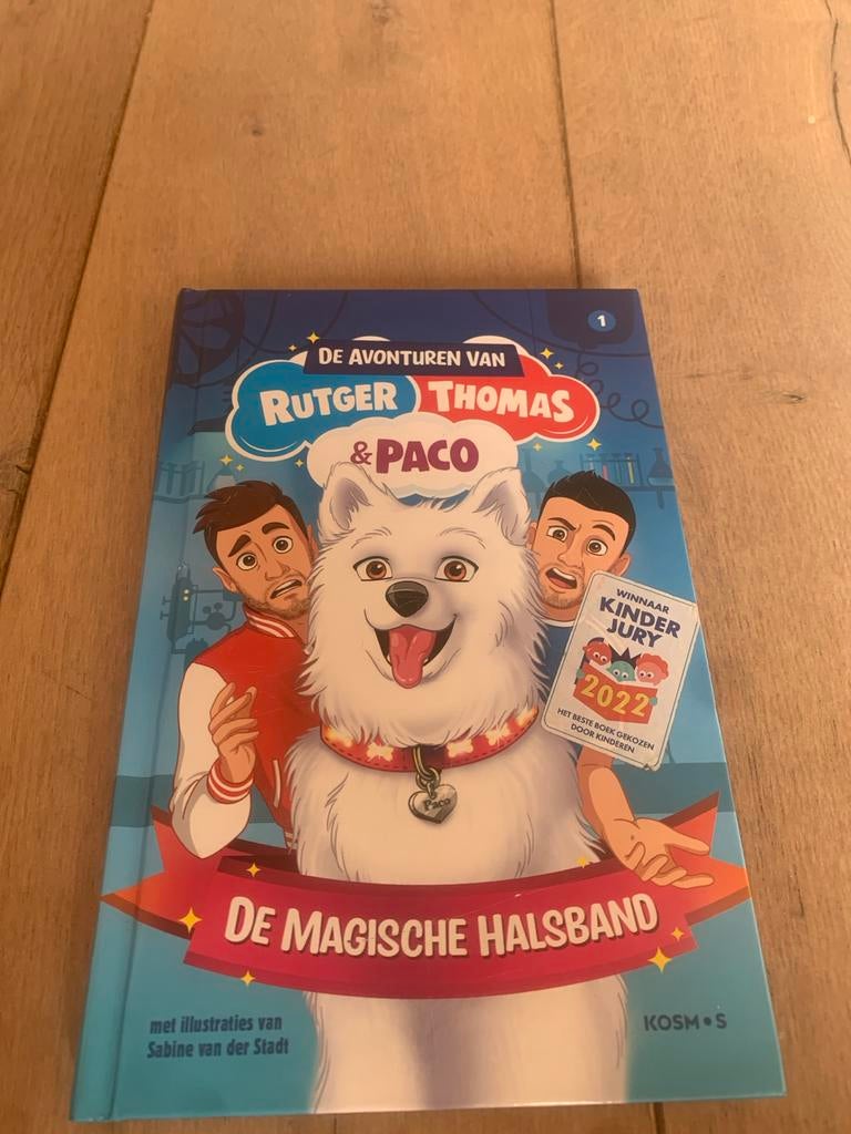 De Avonturen van Rutger, Thomas & Paco: De Magische Halsband, Ophalen of Verzenden, Zo goed als nieuw, Fictie algemeen