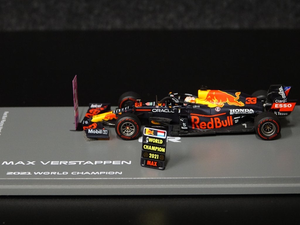 Spark 1:43 2021 Red Bull RB16B 2021 Abu Dhabi Max Verstappen, Overige merken, Auto, Onbekend, Nieuw
